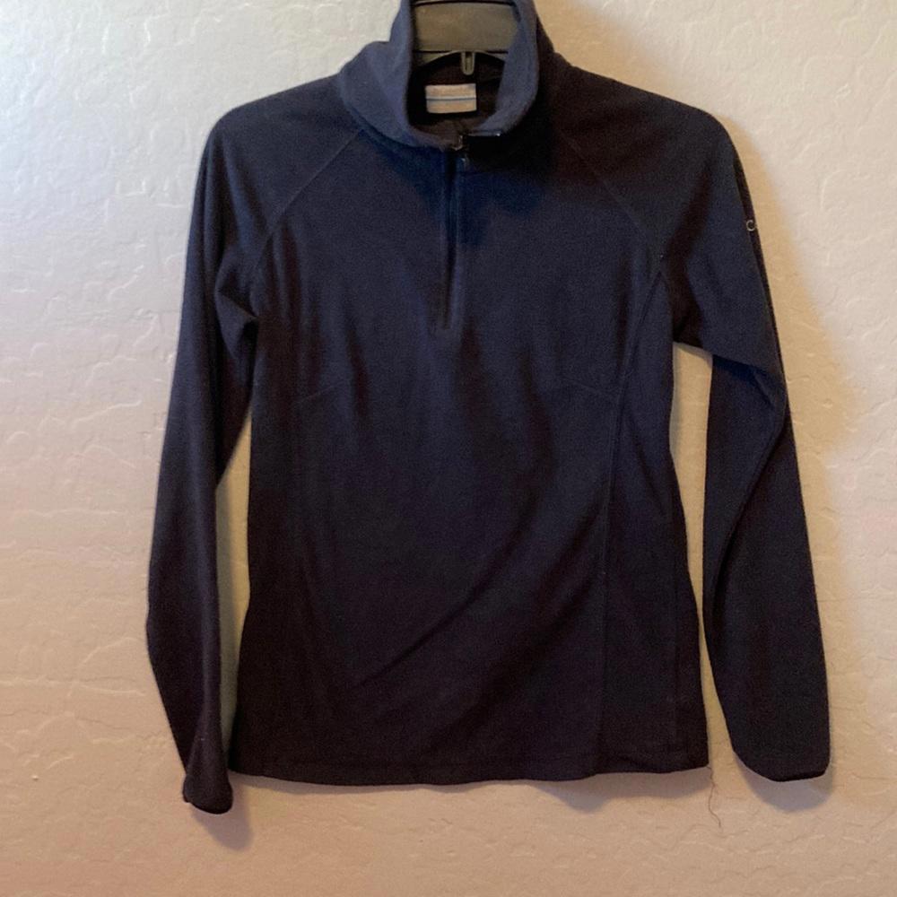 COLUMBIA FLEECE 1/4 ZIP XS